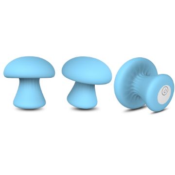 Picture of MUSHROOM Wireless Control Massage Vibrator 9 Vibrating Patterns *Blue