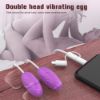 Picture of WEEZING Double Head Vibrating Egg 9 Function* Purple