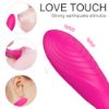 Picture of VICKY Textured Silicone Finger Vibrator*Rose