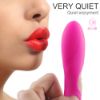 Picture of VICKY Textured Silicone Finger Vibrator*Rose