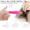 Picture of VICKY Textured Silicone Finger Vibrator*Rose