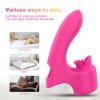 Picture of DEVIL KISS Pleaser Rabbit Finger Vibrator*Rose