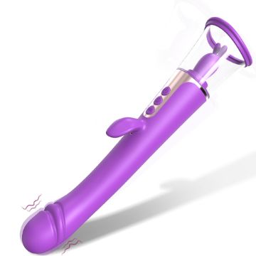 Picture of ESTHER 3 in 1 Clit Licking Tongue & Clitoral Sucking G Spot Vibrator
