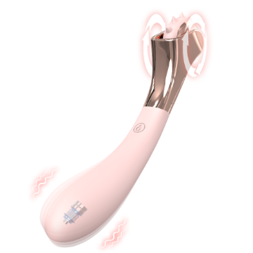 Picture of ROLL IT Two in One Sensational Pinwheel Vibrator*Pink