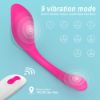 Picture of RIBBON Dual Motor Remote Controlled Rechargeable Love Egg Vibrator*Rose