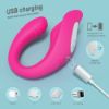 Picture of RIBBON Dual Motor Remote Controlled Rechargeable Love Egg Vibrator*Rose