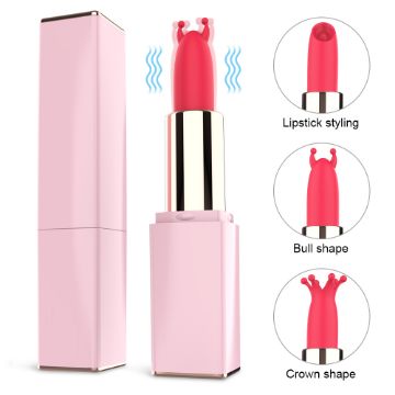 Picture of LIPSTICK 3 Stimulation Lipstick Vibrator*Pink