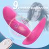 Picture of KNIGHT Remote Controlled 2 in 1 Hands-Free Wearable Knicker Vibrator*Rose