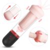 Picture of AIR Realistic Vibrating Suction Masturbator*Black