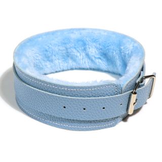 Picture of Bondage Boutique Faux Leather Collar - Azure