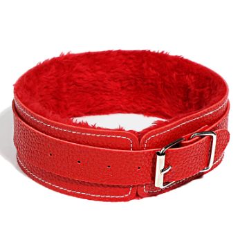 Picture of Bondage Boutique Faux Leather Collar - Red