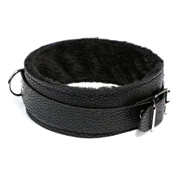 Picture of Bondage Boutique Faux Leather Collar - Black
