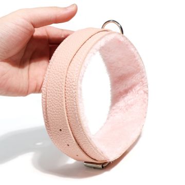 Picture of Bondage Boutique Faux Leather Collar - Light Pink