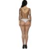 Picture of NIGHTY Suspended Lace Crothless Bodystocking*Black