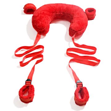 Picture of Sex Position Restraint with Neck Cushion - Red