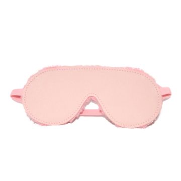 Picture of Bondage Boutique Faux Fur Blindfold - Pink