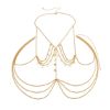Picture of Fashion Simple Star Detail Sexy Bra Belly Body Chain