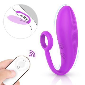 Picture of TULIP Bluetooth Remote Control Egg Vibrator*Purple