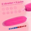 Picture of LYCORIS 9 Thrusting & Vibrating Bullet Stimulator Tongue Licking Modes*Rose