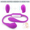 Picture of BULBASAUR Dual Stimulation Vibrator*Purple