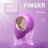 Picture of JODIE Finger Design Vibrating Egg 9 Frequency Tongue Licking*Purple