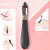 Picture of ROLL IT Two in One Sensational Pinwheel Vibrator*Black