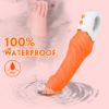 Picture of TORNADO Curve Rechargeable Silicone G-Spot Vibrator*Orange