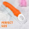 Picture of TORNADO Curve Rechargeable Silicone G-Spot Vibrator*Orange