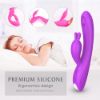 Picture of CANDY 9 Flipping Function Silicone Rabbit Vibrator*Purple
