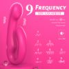 Picture of REGINES Remote Controlled Couple Massager Vibrator*Rose