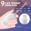 Picture of SUCCUBUS Rose Tongue Licking Vibrator*White