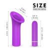 Picture of SEED 2 in 1 Pussy Suction Massage and Bullet Vibrator*Purple