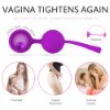 Picture of LOVER Kegel Strength Exercise Silicone Jiggle Ball Set*Purple