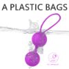 Picture of LOVER Kegel Strength Exercise Silicone Jiggle Ball Set*Purple