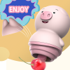 Picture of PEPA Piggy Dual Motor Licking Vibrator Magic Tongue Clitoral Simulator