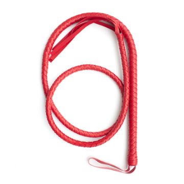 Picture of Dominator Faux Leather Bullwhip - Red