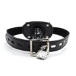 Picture of Restraint Lockable Leather Sexy Mouth Ball Gag SM Sex Toy*Black
