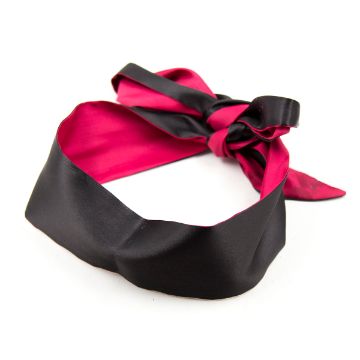 Picture of Silky Smooth Black Blindfold*Rose