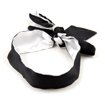 Picture of Silky Smooth Black Blindfold*Black&White