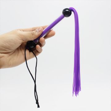Picture of Dominator Compact Lace Flogger - Purple