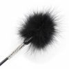 Picture of Tickler Crop Feather Black Heart Whip