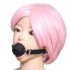 Picture of Bondage Silicone Adjustable Ball Gag*Black