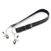 Picture of Bondage Faux Leather Spreader Straps Clitoral Clamps