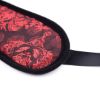 Picture of Lace and Flannel Blindfold BDSM Eye Mask Cover