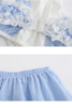 Picture of Blue and White Plaid 7 Piece French Maid Costume