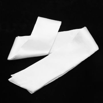 Picture of Silky Smooth Black Blindfold*White