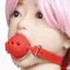 Picture of Bondage Silicone Adjustable Ball Gag*All Red