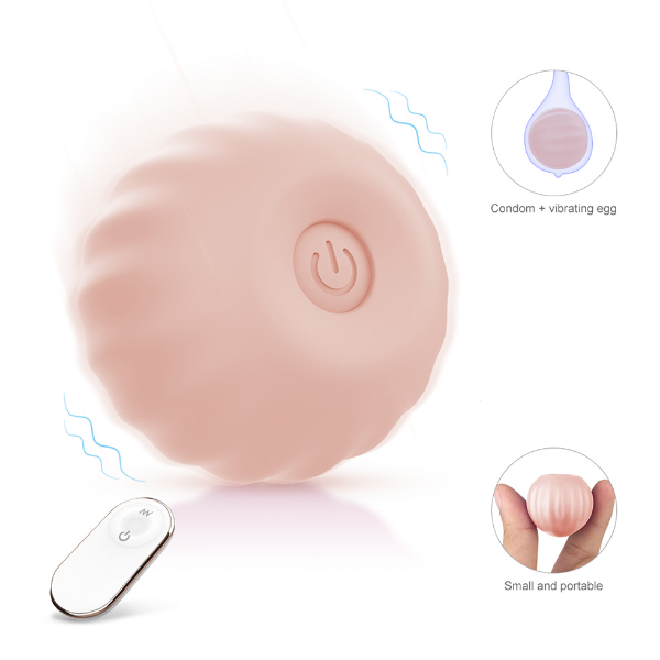 Picture of JACKPOT MINI Remote Controlled Kegel Balls Vibrator*Nude