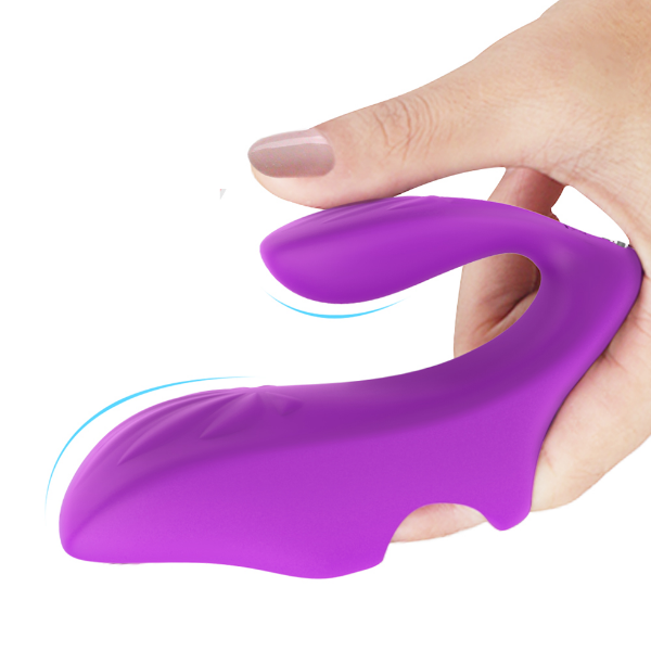 Picture of FIRST LOVE Remote Controlled Textured Finger Vibrator*Purple