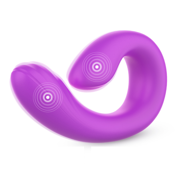 Picture of PHEOBE Adjustable Dual Stimulation Vibrator*Purple